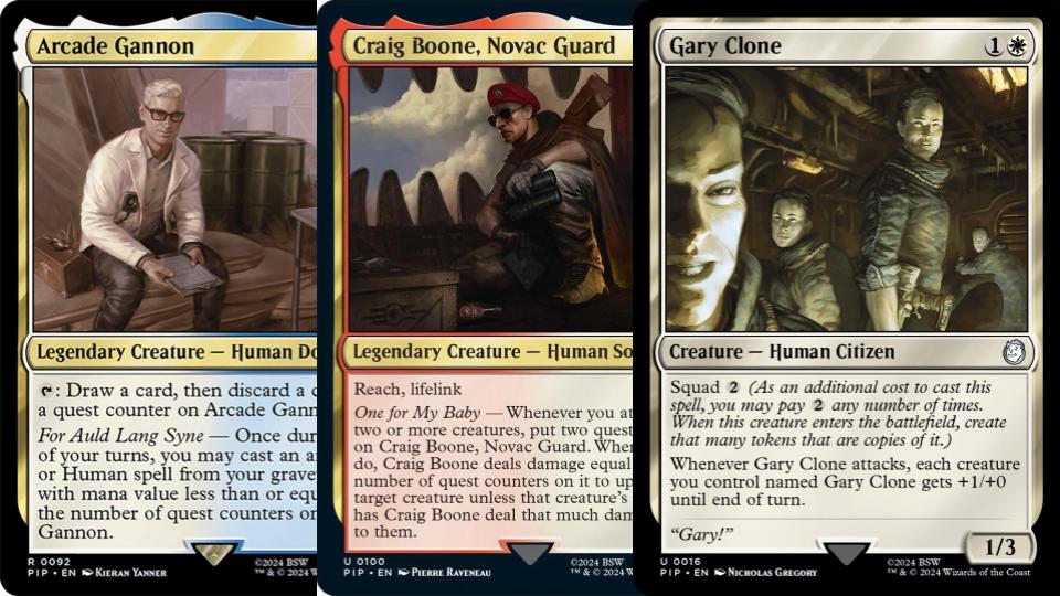 Fallout 4 Magic Cards