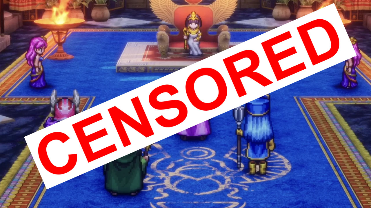 Dragon Quest Censored