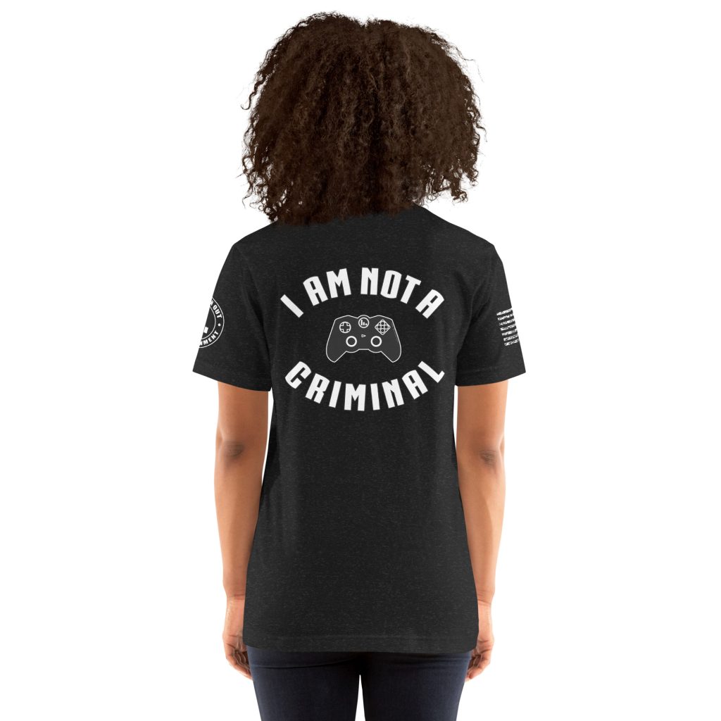 Not a criminal T-shirt