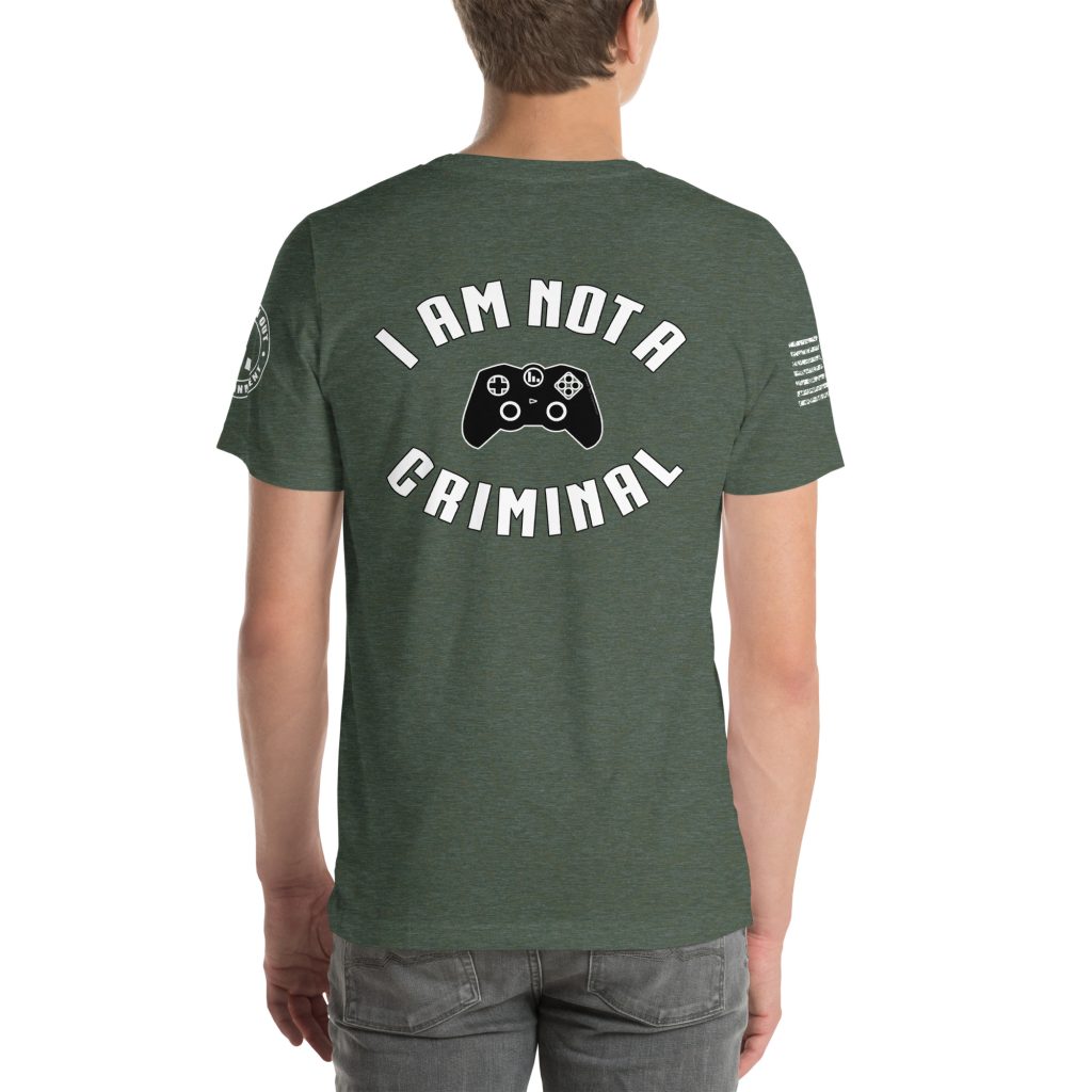 Not a criminal T-shirt